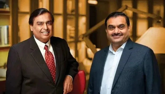 mukesh ambani adani